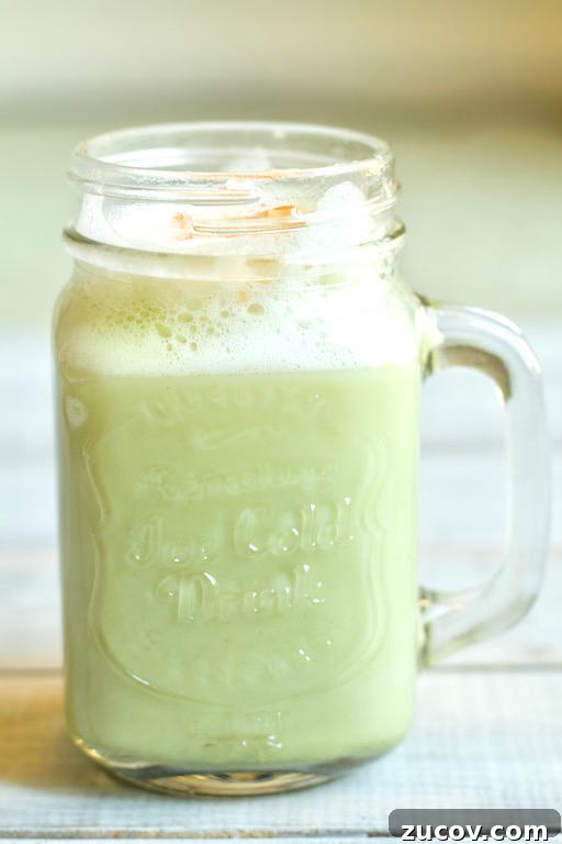 Matcha Chai Latte: Creamy Spiced Green Tea Recipe 2 Matcha Chai Latte Recipe in Glass Mug