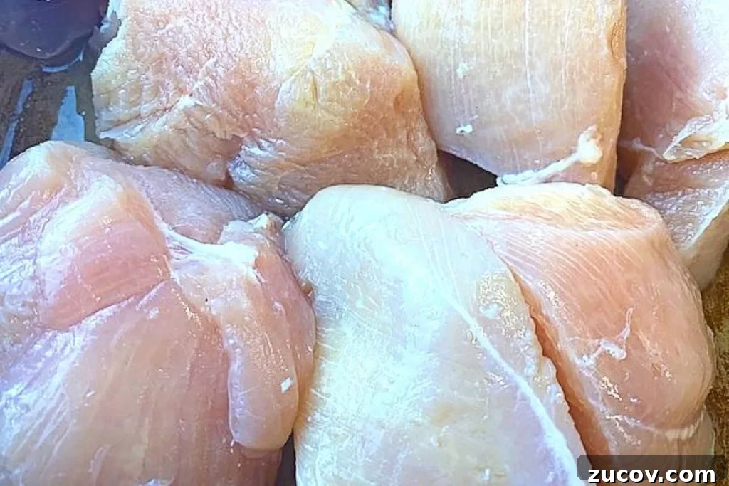Apricot Chicken with 4 Ingredients — Tender, Sweet Dinner 3 raw boneless skinless chicken breast