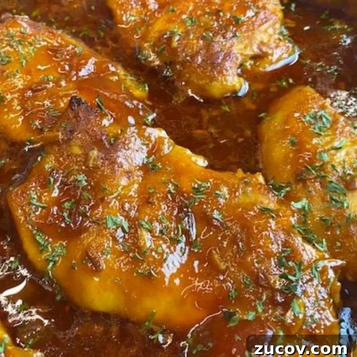 baked apricot chicken