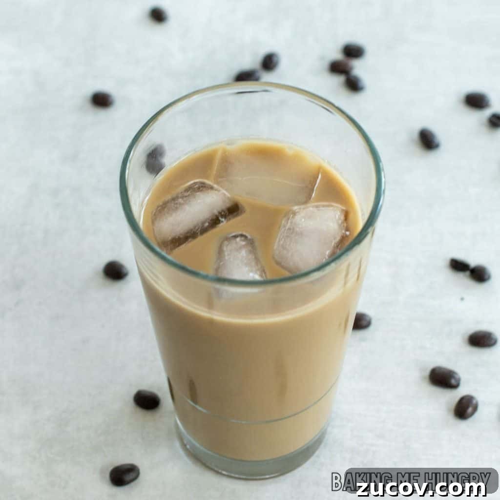 Creamy Vanilla Iced Coffee Recipe for Summer Refreshment 8 glass of creamy vanilla coffee with ice
