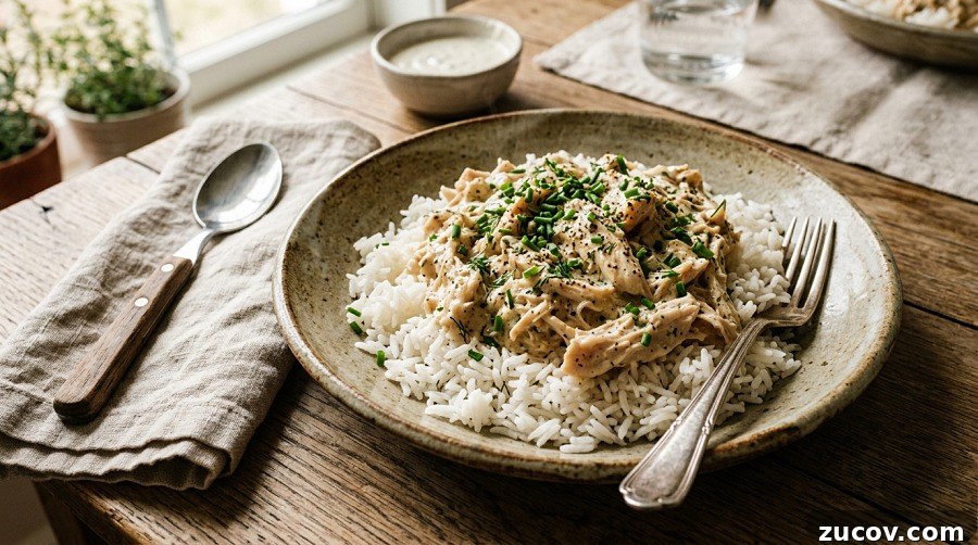 15 Slow Cooker Chicken Recipes for Cozy 2026 Dinners 3 Slow Cooker Creamy Ranch Chicken