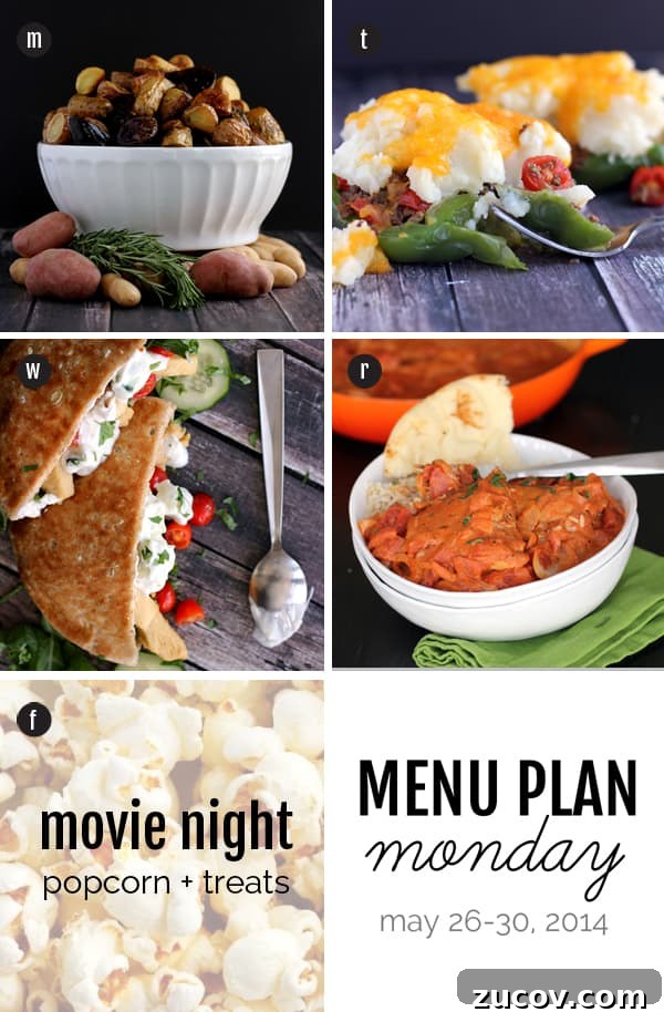 Weekly Meal Plan: Monday, May 26, 2014 2 Menu Plan Monday: May 25-30, 2014 | Melanie Makes