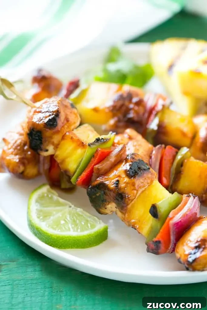 17 Summer Grilled Kebab Recipes for Backyard Cookouts 6 Hawaiian Chicken Kabobs
