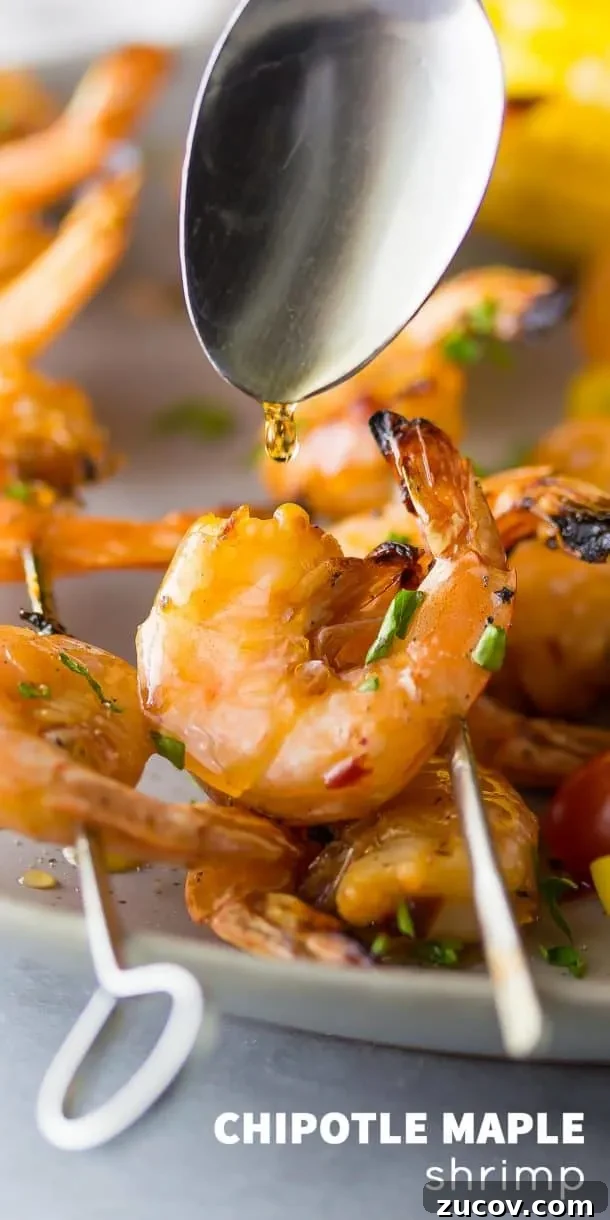 17 Summer Grilled Kebab Recipes for Backyard Cookouts 14 Chipotle Grilled Shrimp Skewers with Maple Glaze