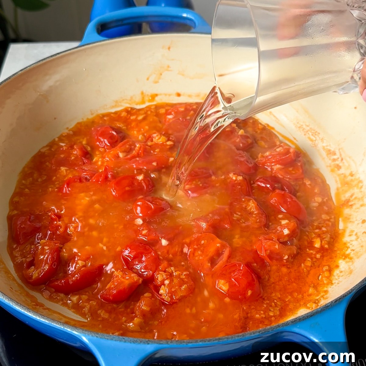 Creamy Tomato Garlic Pasta Recipe for Quick Weeknight Dinners 4 img 5171 3