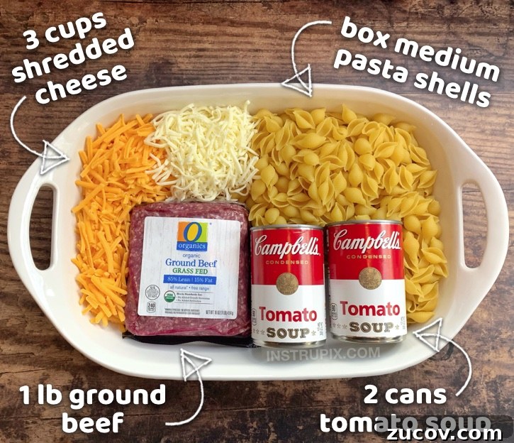 Cheesy Hamburger Casserole Dinner Recipe 5 img 5218 4