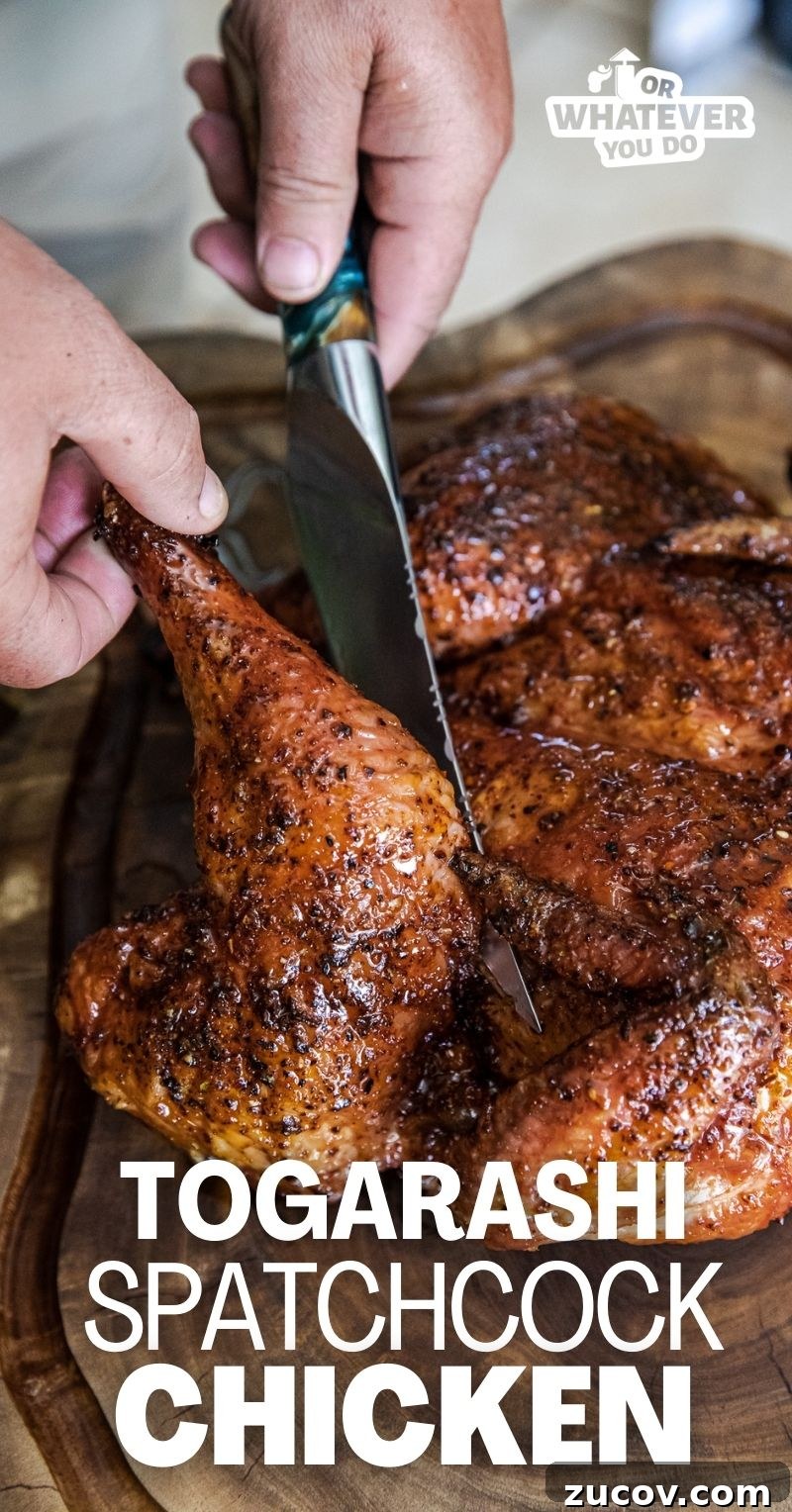 Togarashi Spatchcock Chicken Recipe for Crispy, Flavorful Bird 2 Togarashi Spatchcock Chicken