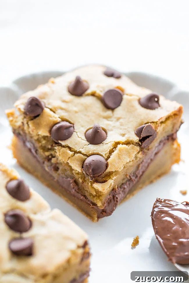 Gooey Chocolate Chip Butter Shortbread Bars 11 img 55783 10