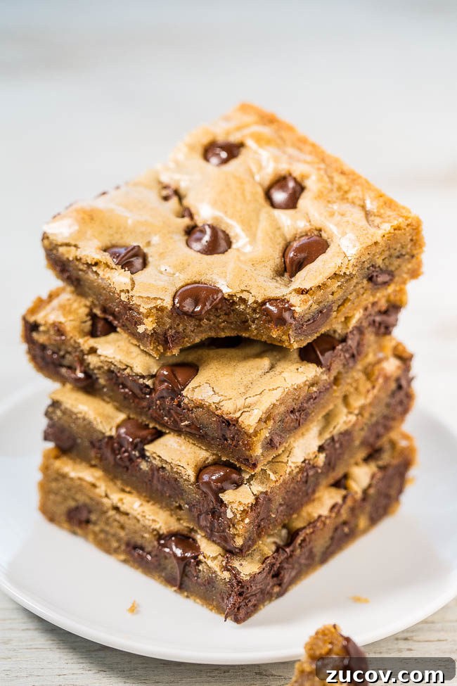 Gooey Chocolate Chip Butter Shortbread Bars 12 img 55783 11