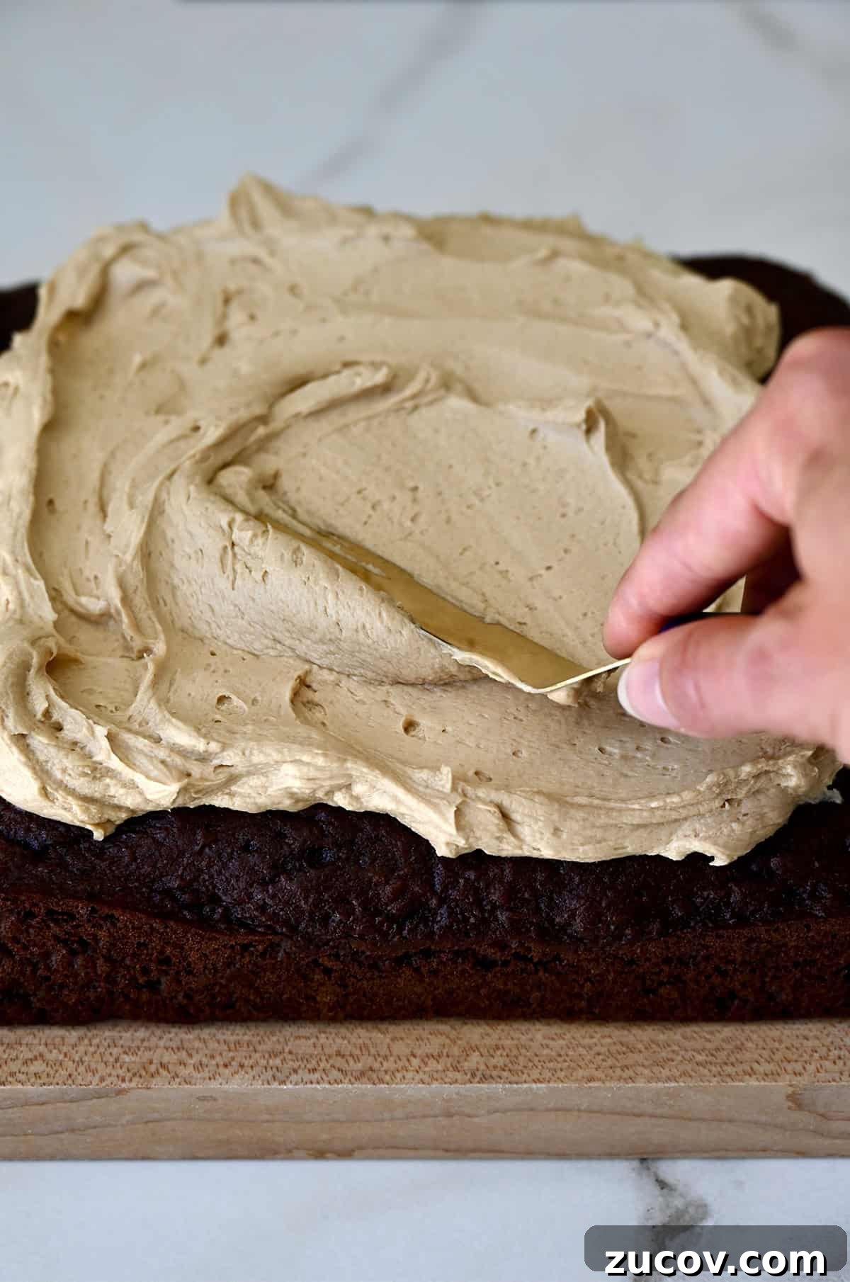 5-Minute Coffee Buttercream Frosting Recipe 9 img 56724 8