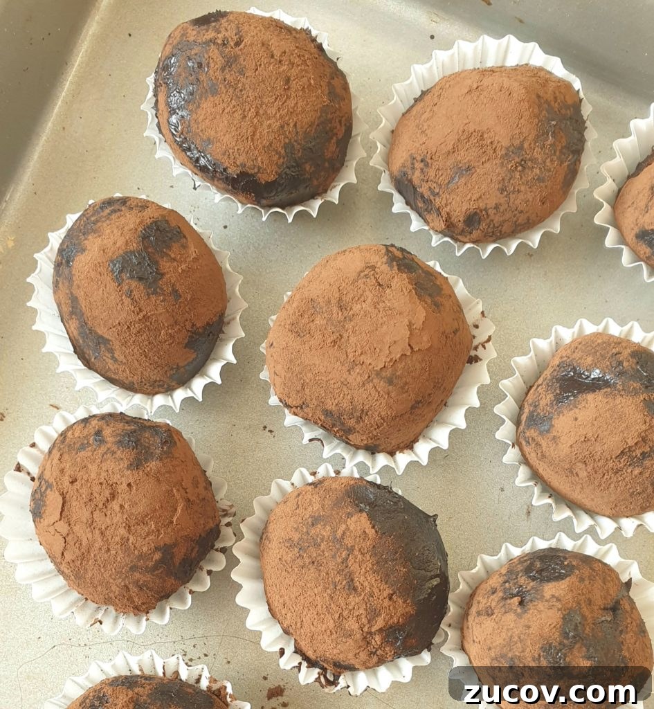 Vodka-Infused Chocolate Truffles: Boozy Homemade Dessert Recipe 2 vodka truffles