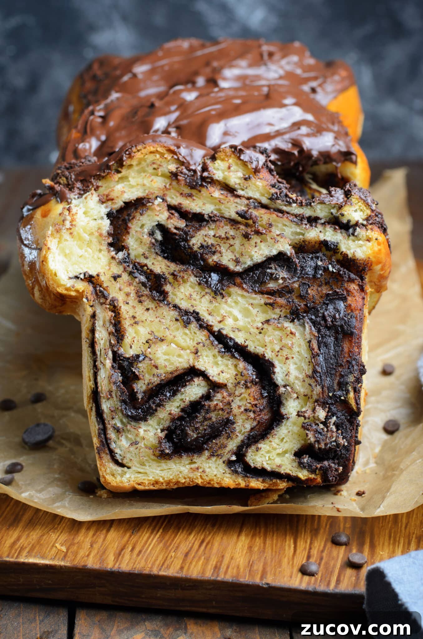 Decadent Chocolate Babka Recipe: Step-by-Step Guide 3 slice of Chocolate Babka