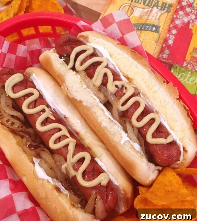 Seattle-Style Hot Dogs: Where to Find the City's Iconic Bite 2 Two Seattle Dogs on a plate