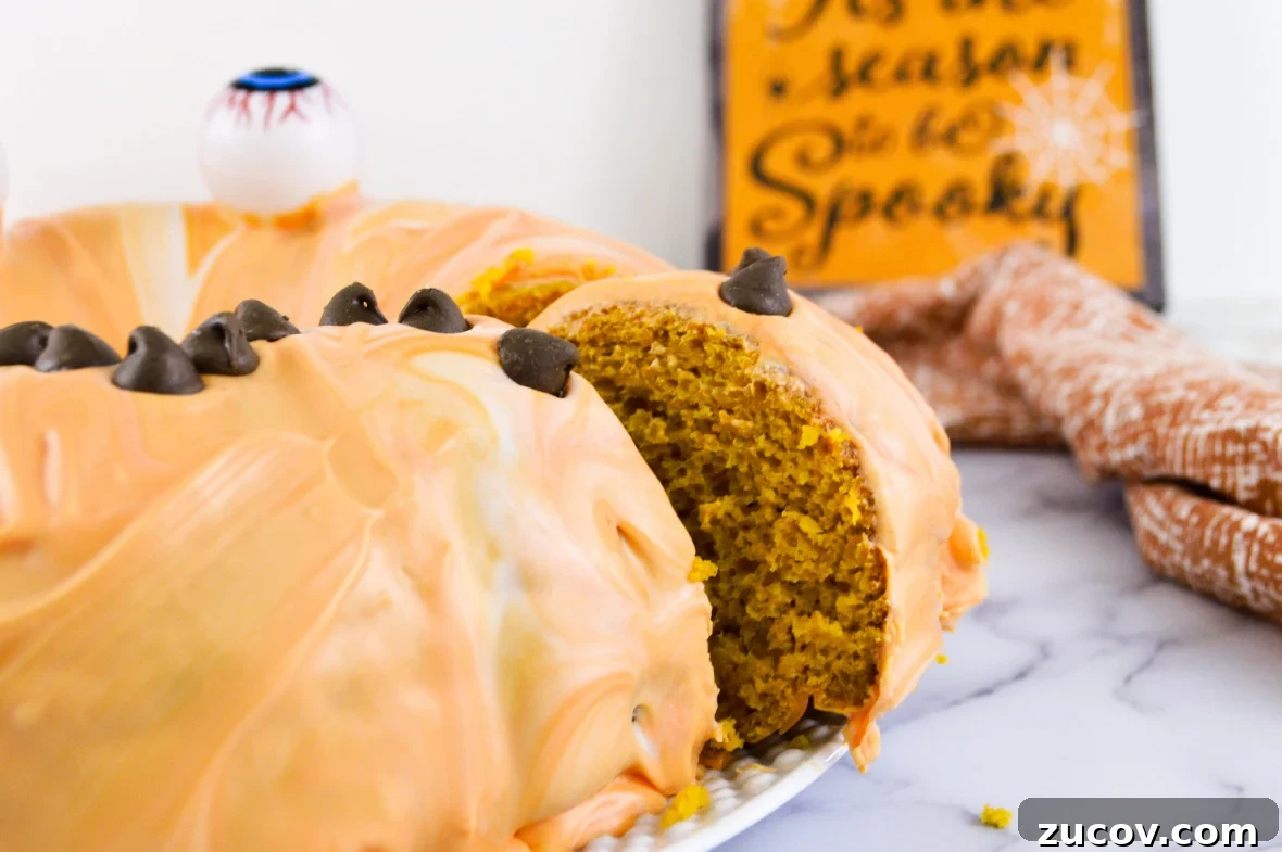 jack o lantern cake slice jack o lantern cake slice