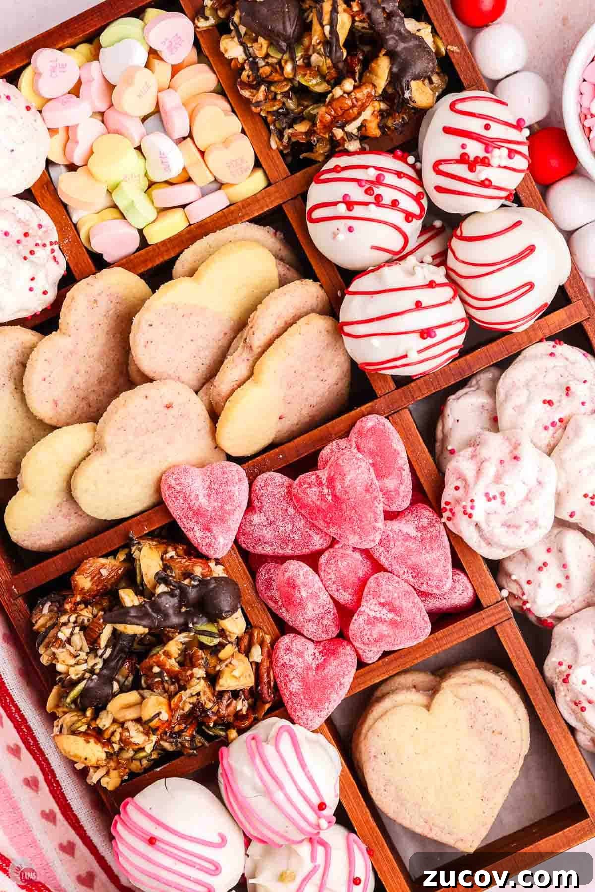 Valentine's Day Treat Box Ideas for Gifts and Party Favors 6 heart shaped gummy candies