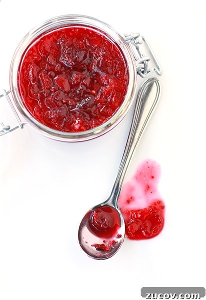 Spicy Cranberry Pepper Jelly Recipe for Holiday Appetizers 5 cranberry jelly