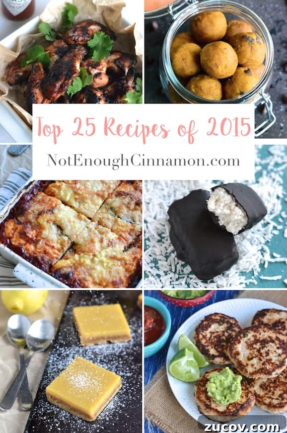 25 Most Popular Recipes of 2015: Tried & Loved Favorites 2 Top 25 Recipes of 2015 - NotEnoughCinnamon.com