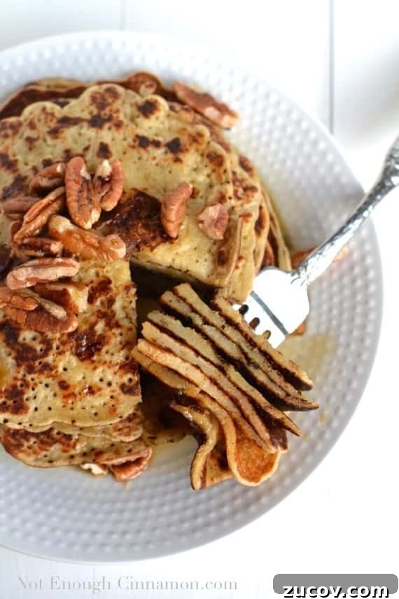 25 Most Popular Recipes of 2015: Tried & Loved Favorites 3 Gluten Free Banana Maple Pancakes {Refined Sugar Free} - NotEnoughCinnamon.com
