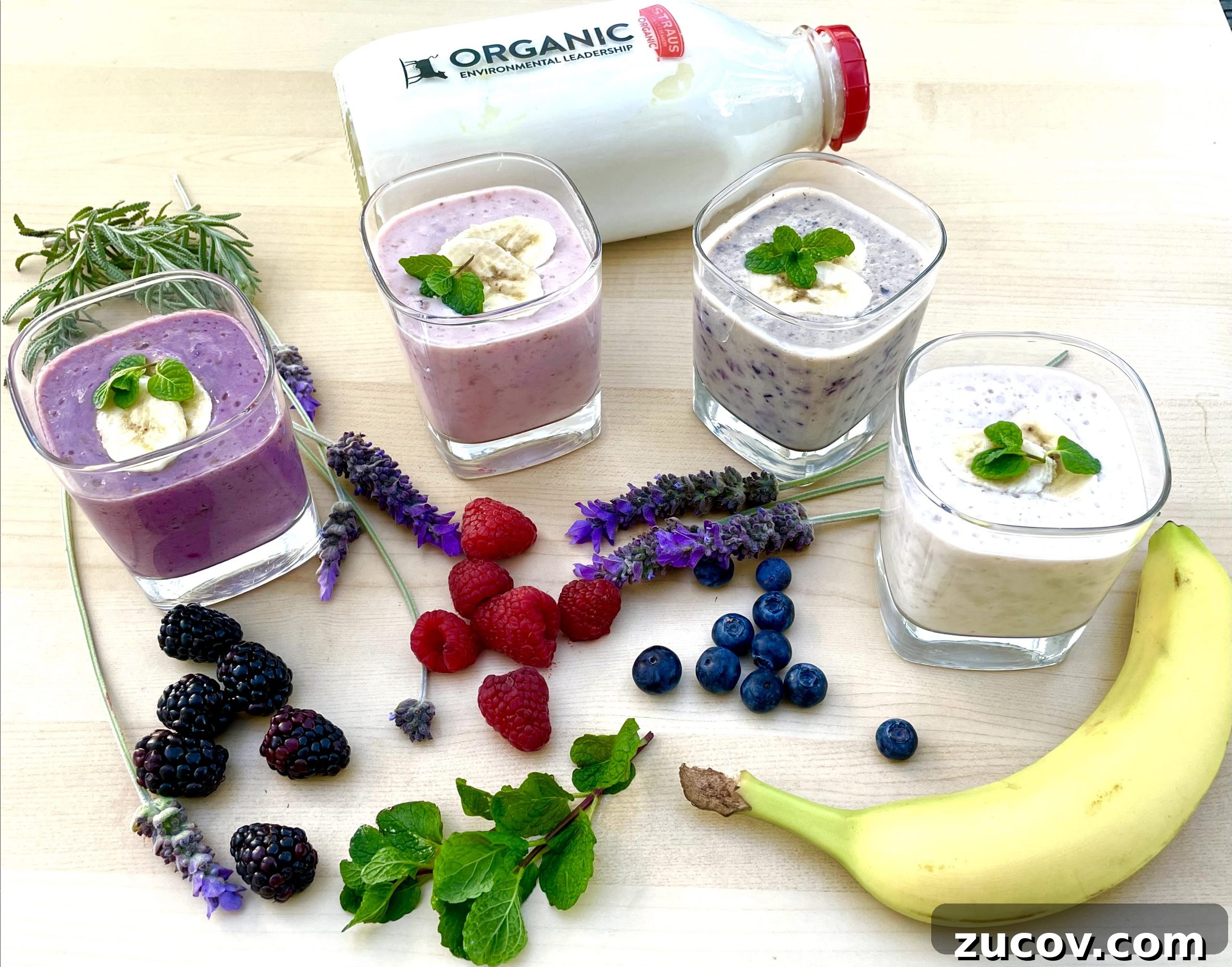 Kefir fruit drinks Kefir fruit drinks