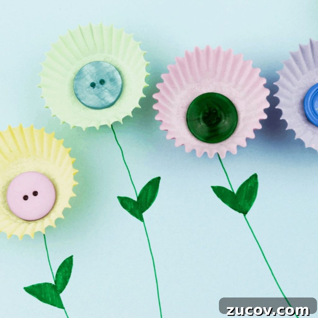 16 Creative Paper Flower Crafts to Make This Spring 8 Spring Flower Craft