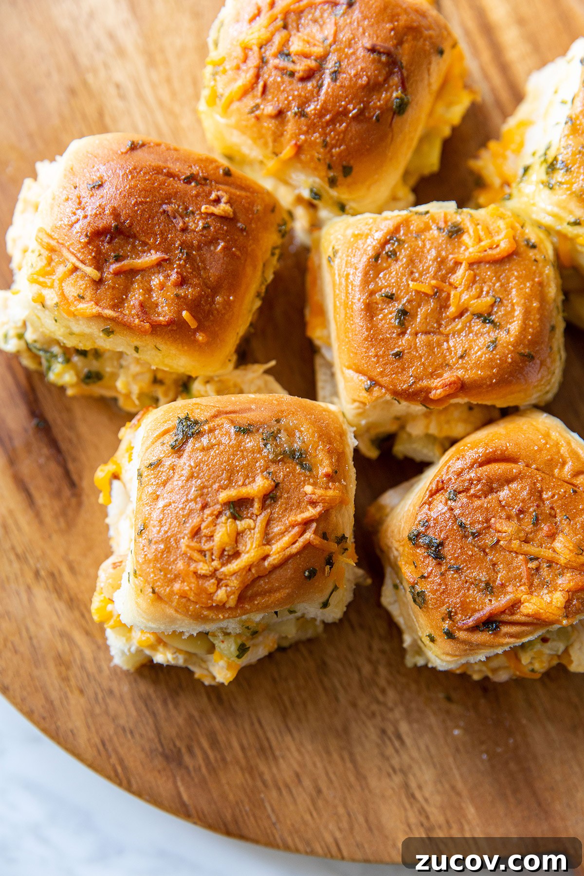 Spicy Southern Chicken Salad Sliders for Parties and Gatherings 3 Baked Chicken Salad Rolls