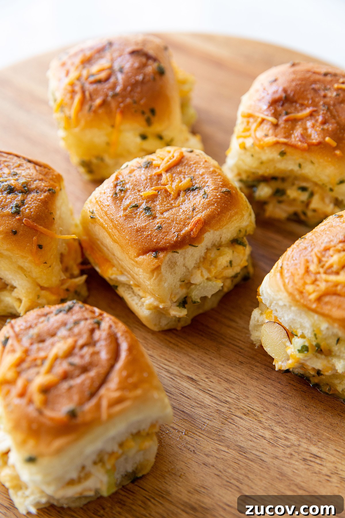 Spicy Southern Chicken Salad Sliders for Parties and Gatherings 6 Hot Chicken Salad Sliders