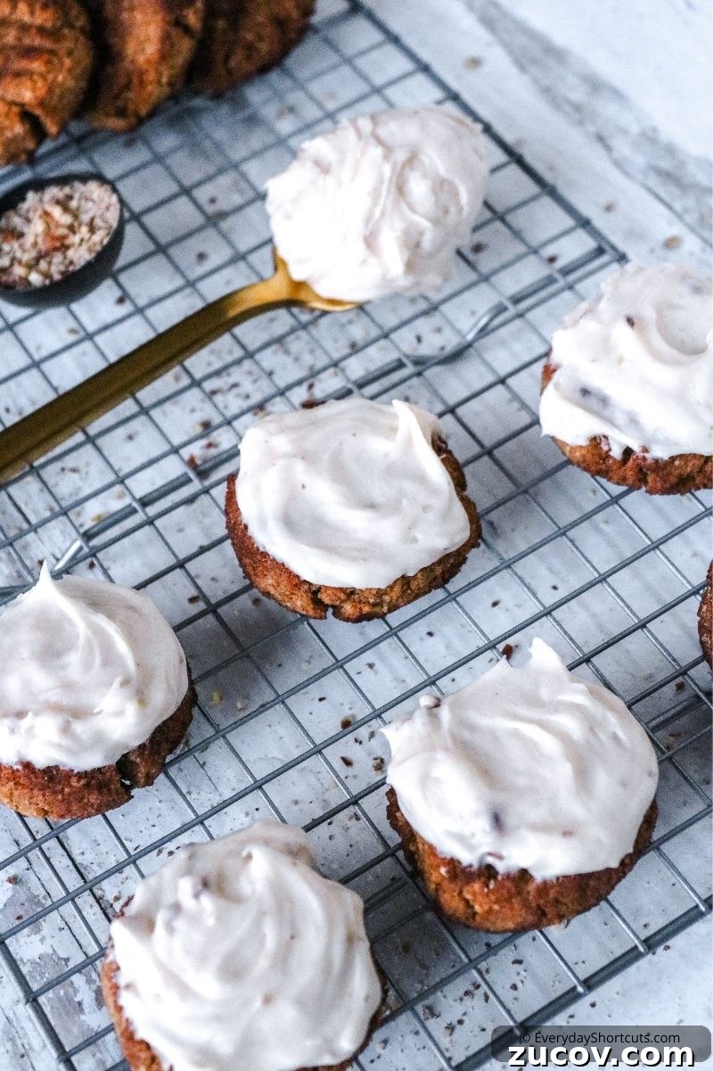 Keto Pumpkin Snickerdoodle Cookies with Pecan Cream Cheese Frosting 2 Keto Pumpkin Snickerdoodle Cookies with Pecan Cream Cheese Frosting