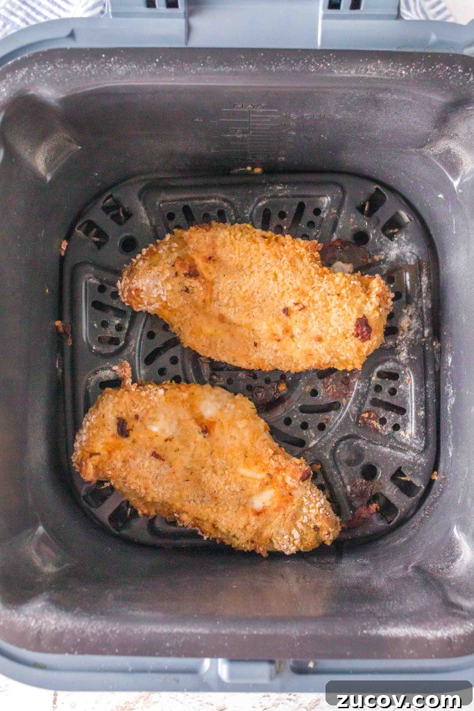 Crispy Spicy Chicken Sandwich Made in an Air Fryer 5 air fryer spicy chicken sandwich