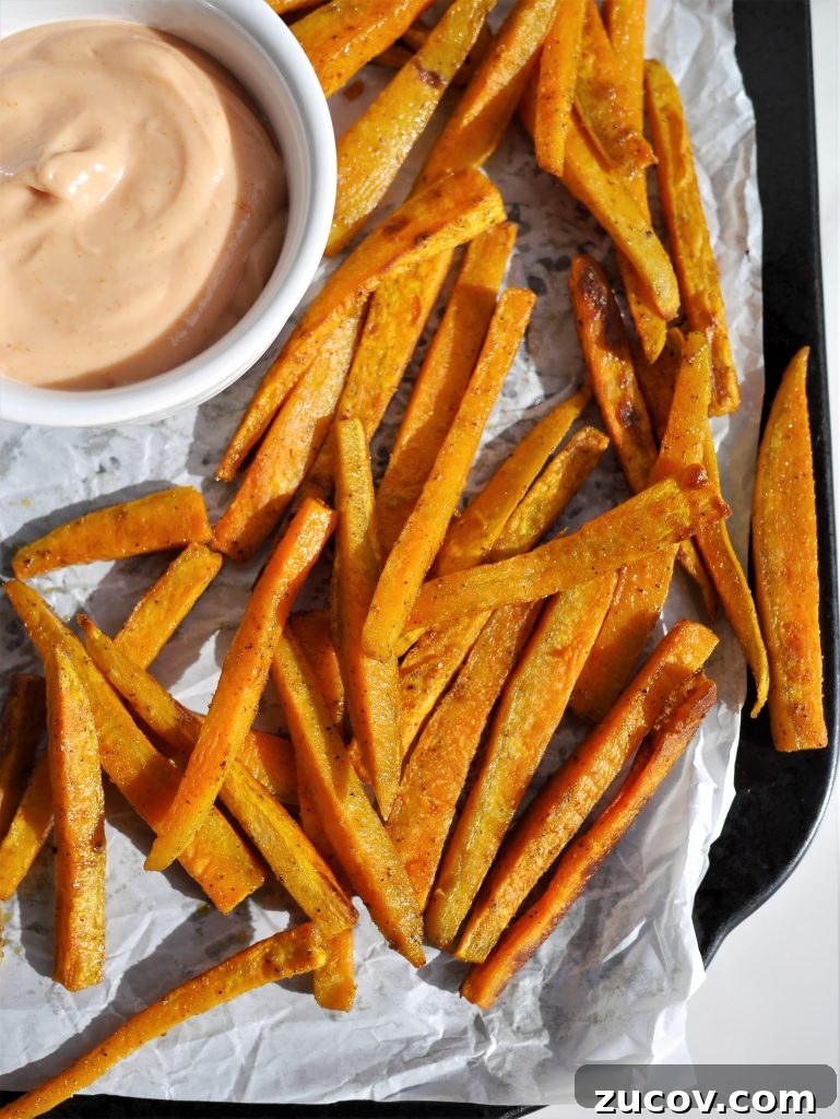 Crispy Oven-Baked Sweet Potato Fries Recipe 5 img 8883 4