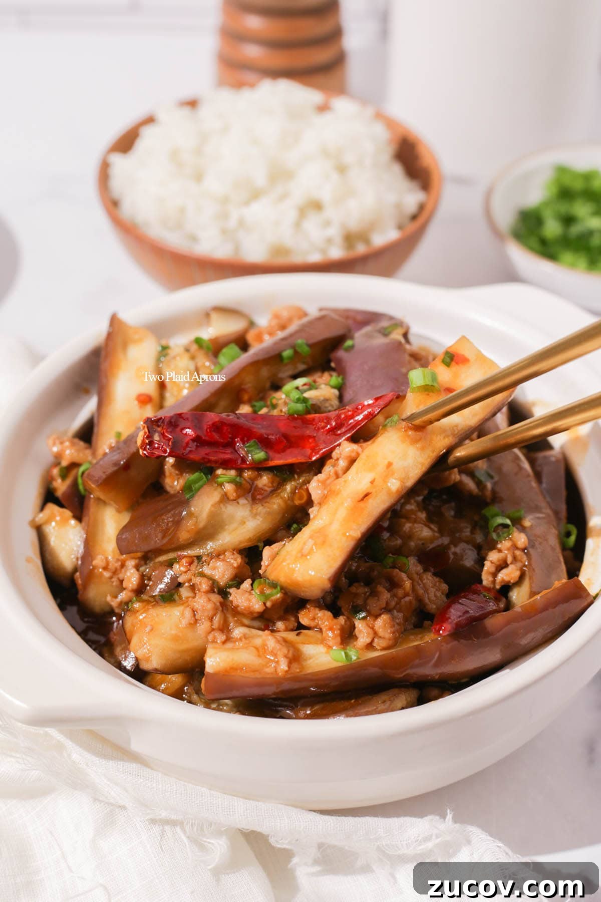 Sichuan-Style Eggplant in Garlic Sauce (Yuxiang Qiezi) 14 img 9065 13