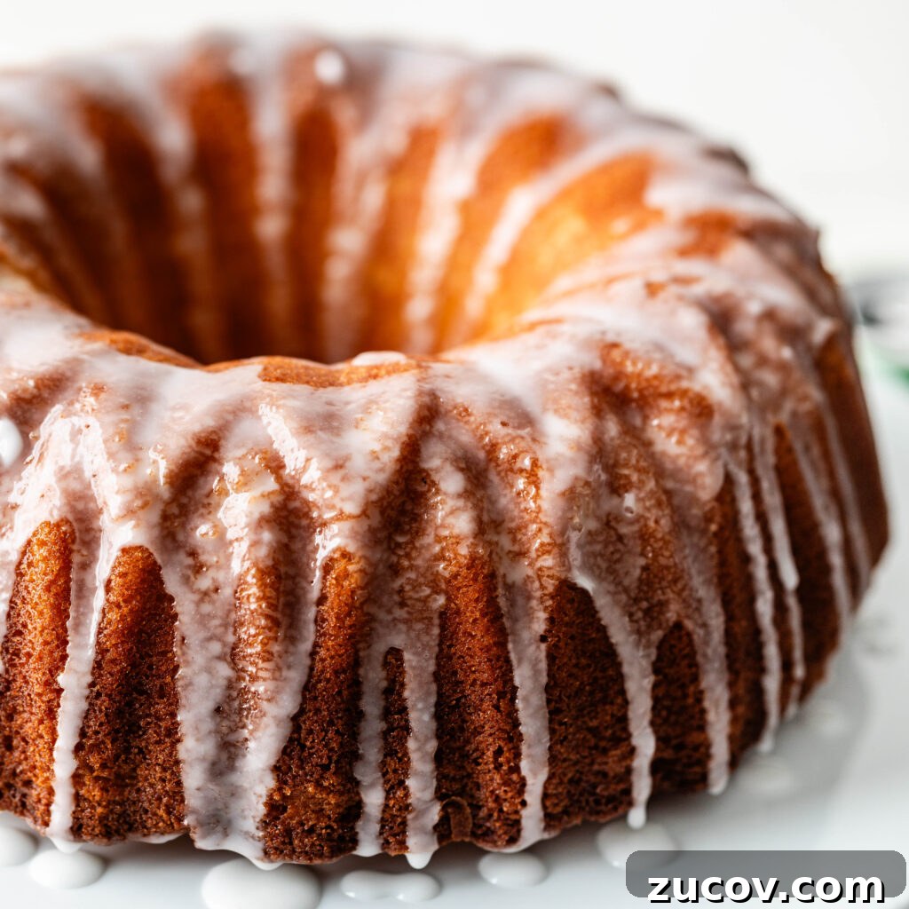 7-Up Pound Cake Recipe: Classic Southern Soul Food Treat 18 7-up pound cake with drizzled icing