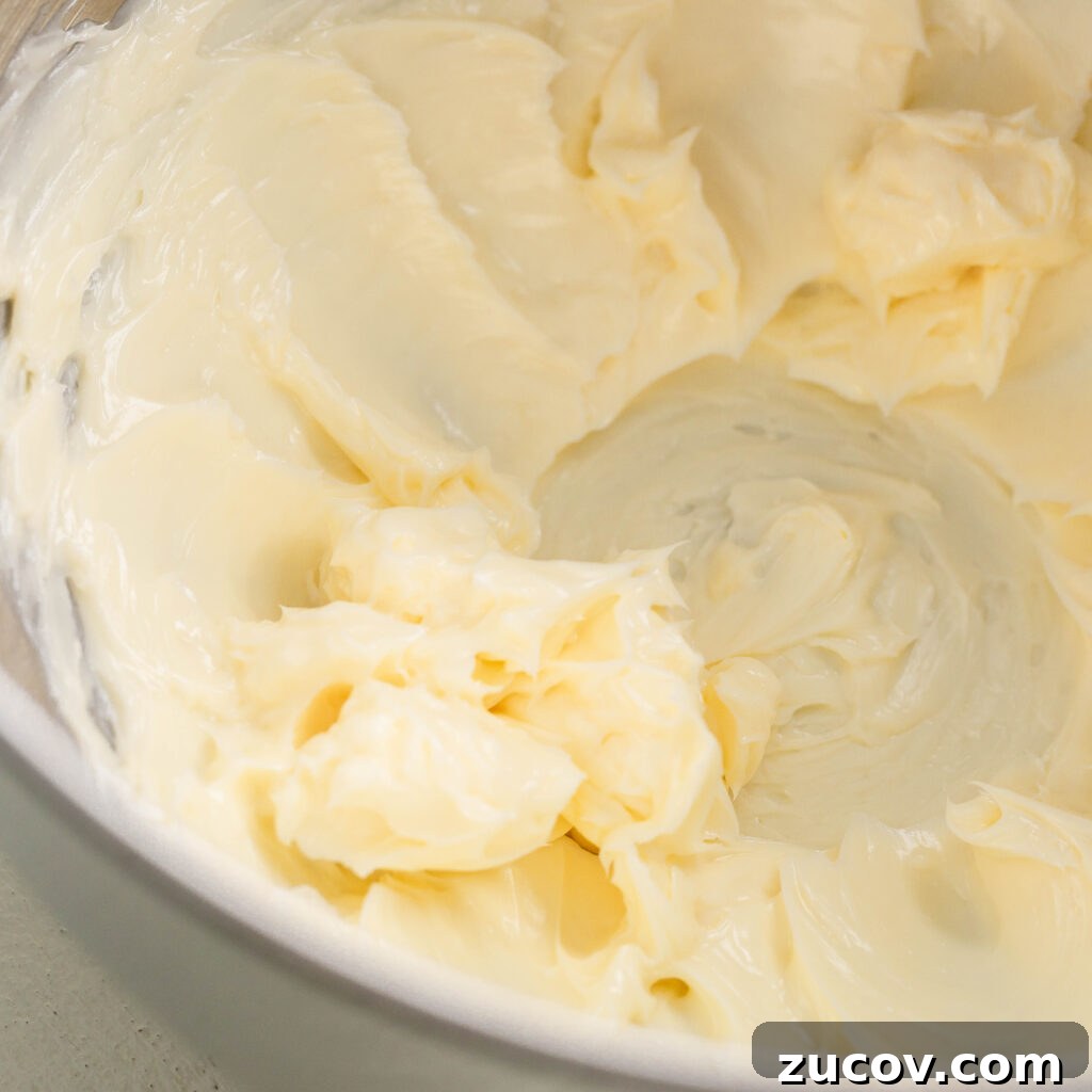 7-Up Pound Cake Recipe: Classic Southern Soul Food Treat 7 beating butter until creamy in a stand mixer