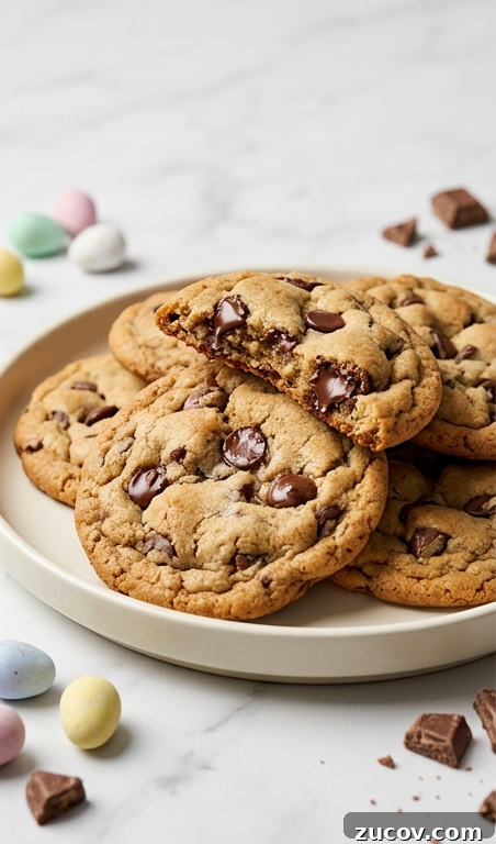 Soft Chewy Cadbury Egg Cookies for Easter Family Treats 4 img 94958 3