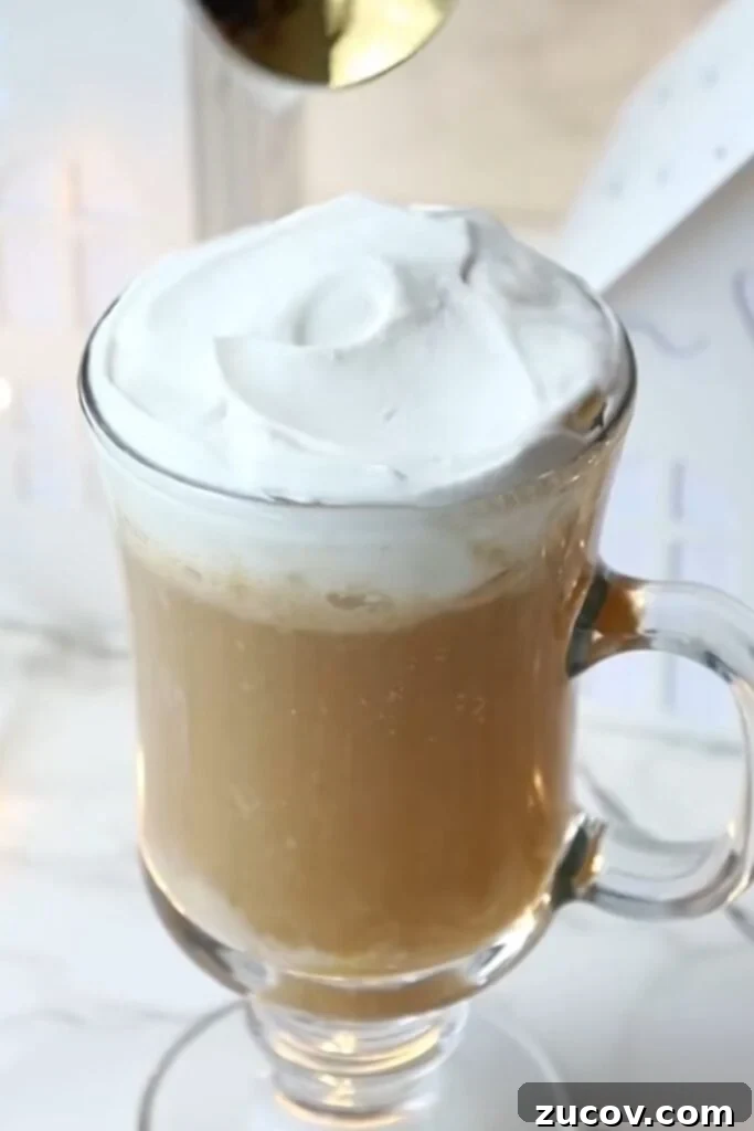 How to Make Authentic Harry Potter Butterbeer at Home 5 frothy creamy whipped cream with butterscotch