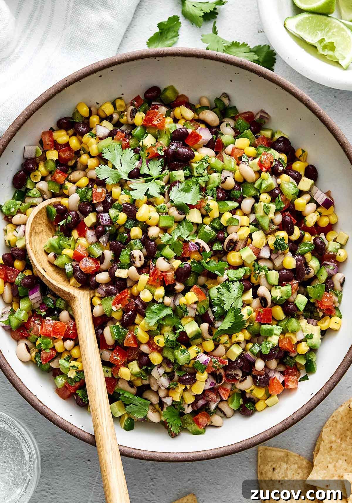 Potluck salads.